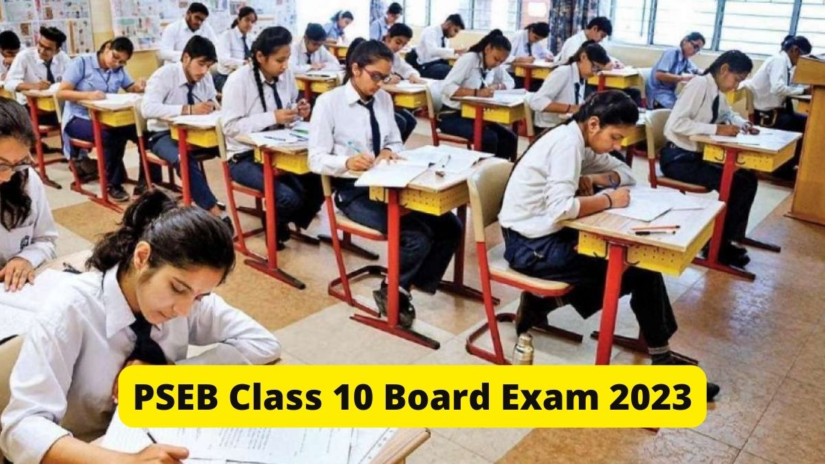 PSEB Class 10 Board Exam 2023