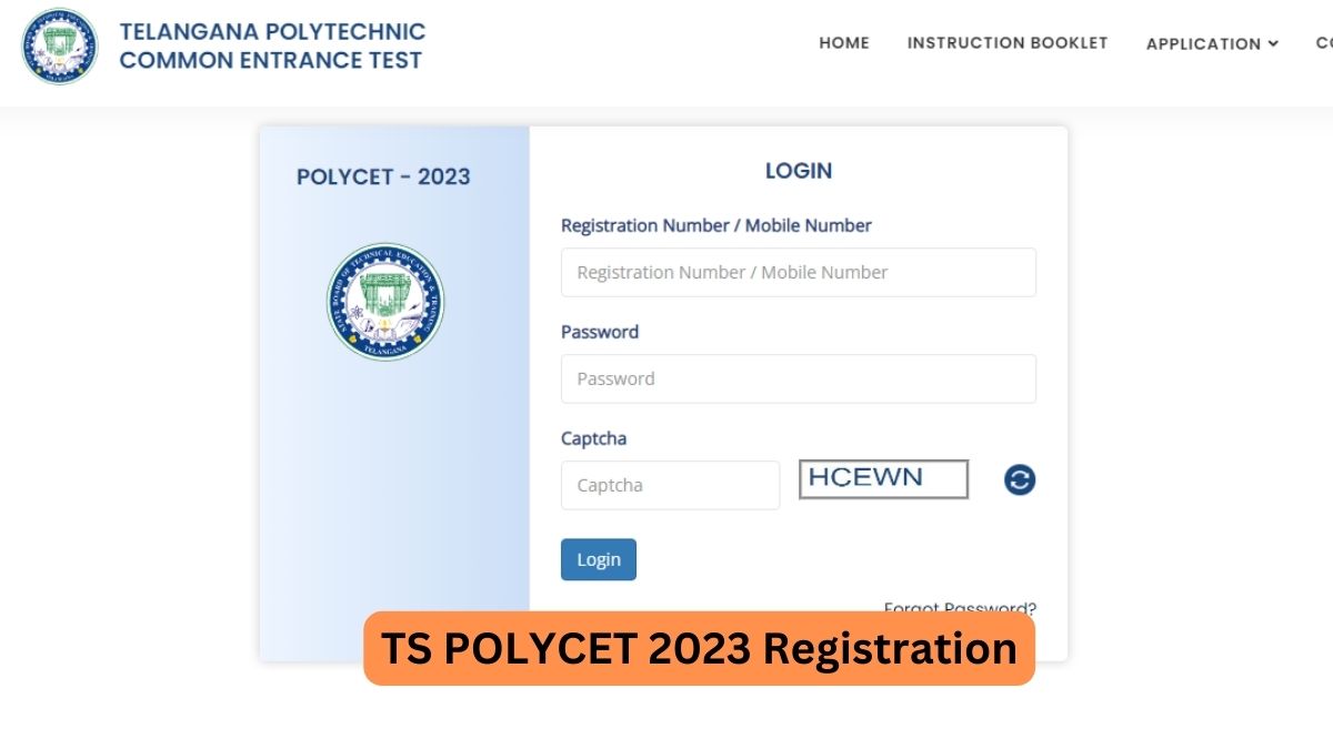 TS POLYCET 2023 Registration Ongoing