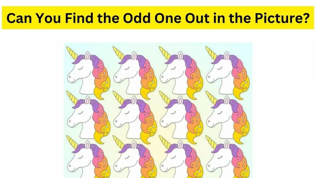 Thinking Test: Only People with IQ Higher than 140 can spot the Odd one in  15 secs - News