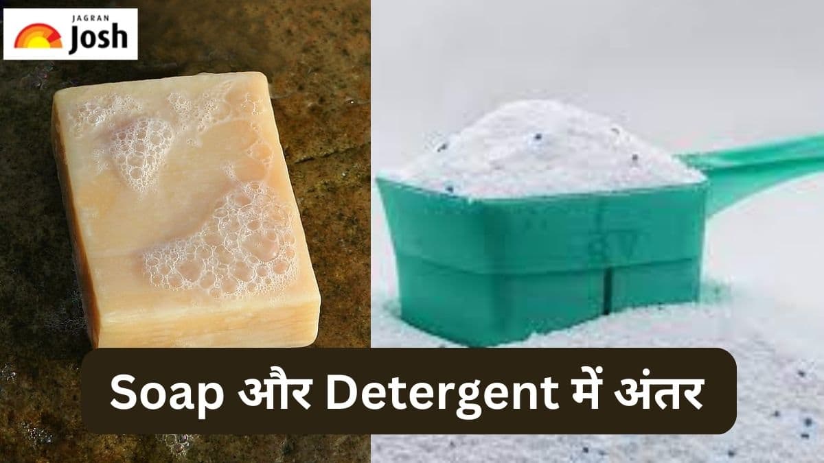 Soap और Detergent में  अंतर