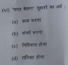 ICSE Class 10 Hindi 2023 Answer Key
