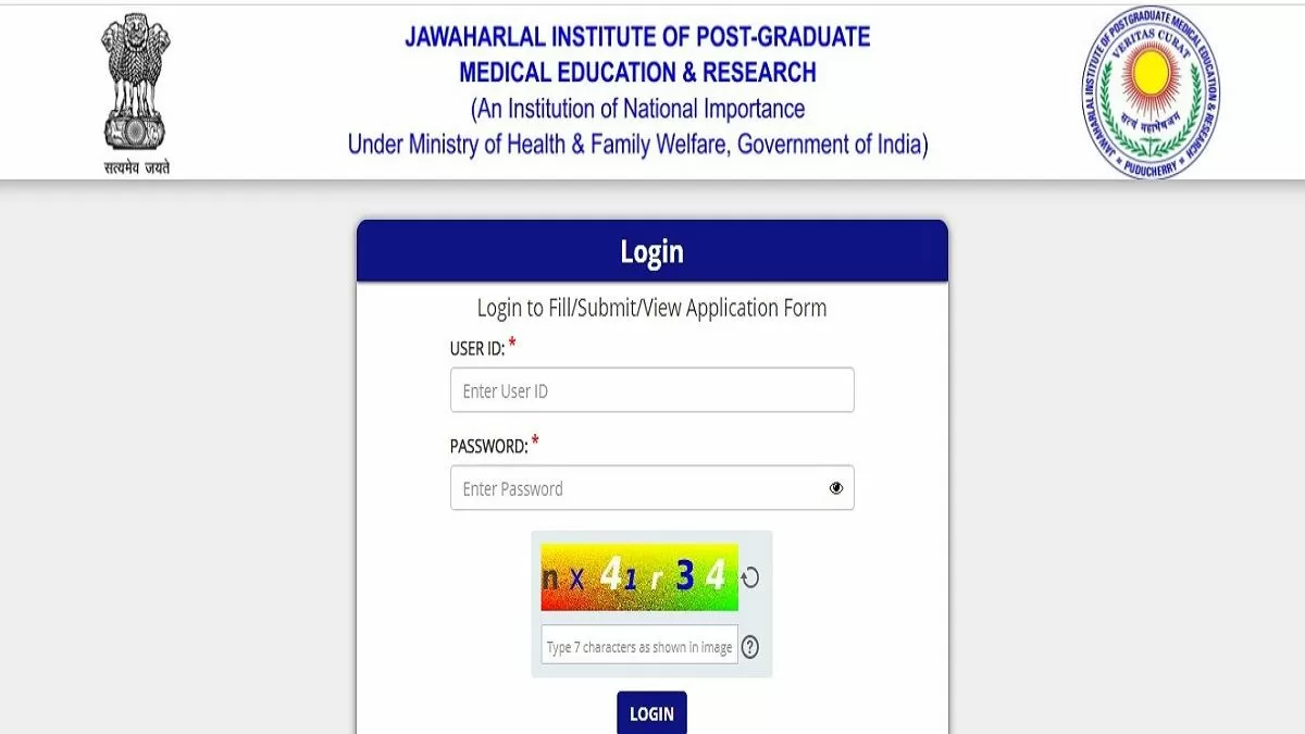 JIPMER  Admit Card 2023 OUT