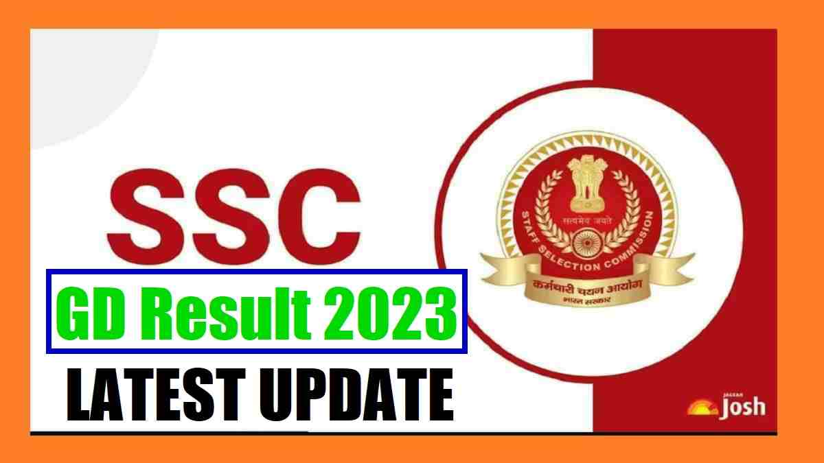 SSC GD Result 2023 (Expected Soon) Live Updates Check Declared Date