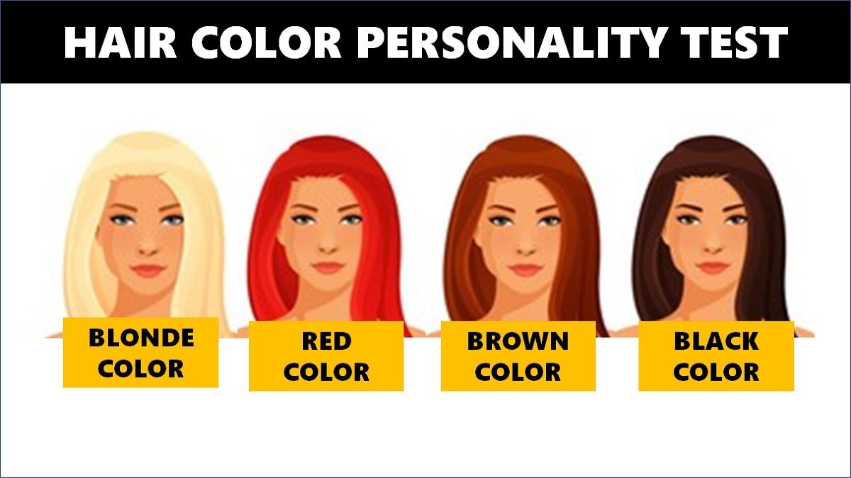 Hair Color Personality Test: What is your hair color? Blonde, Brown, Black, Red? 
