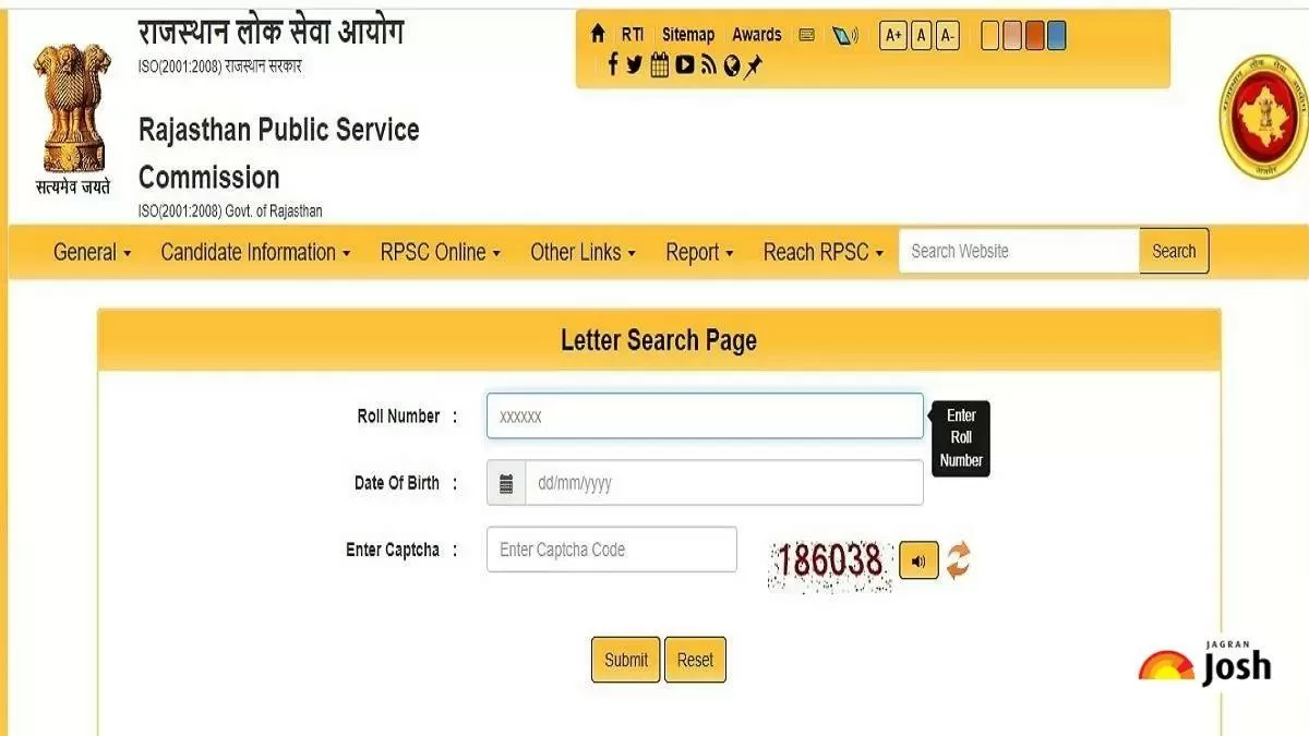 RPSC SI Admit Card 2023 Out