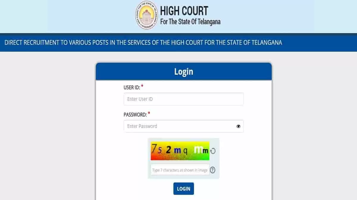 TS High Court Admit Card 2023 for Judicial Ministerial Service Posts ...