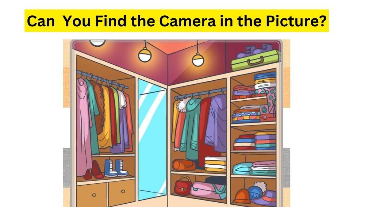 Brain Teaser For Fun: Hey you ‘Genius’! Can You Find the Camera hidden ...