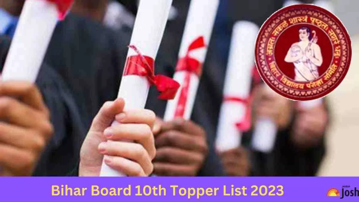 bihar board result 2023 class 10 topper list