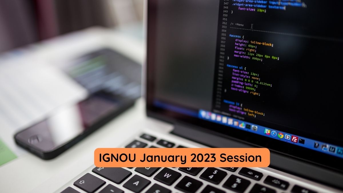 IGNOU January 2023 Session Registration Ends Today