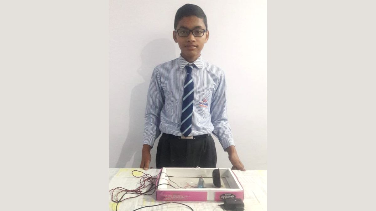 Meet Ayush Dangwal who created Overflow Tank Alarm System 
