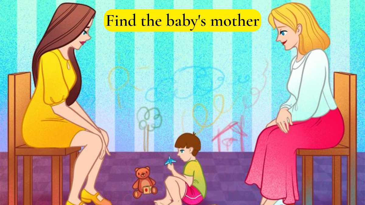 Brain Teaser IQ Test- Find the Baby’s Mother in 3 Seconds