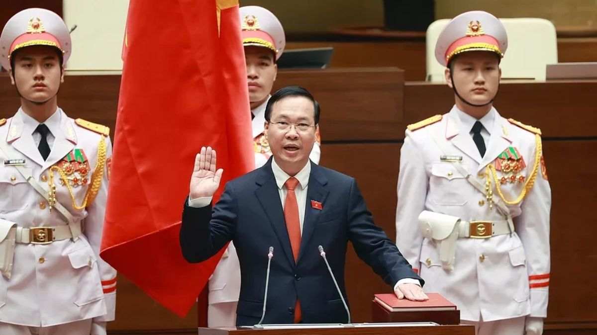 Vo Van Thuong takes oath as Vietnam’s New President