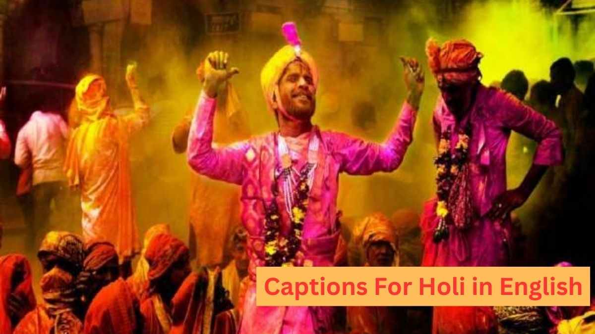 Holi Captions 2023 in English for Facebook, Instagram, WhatsApp ...