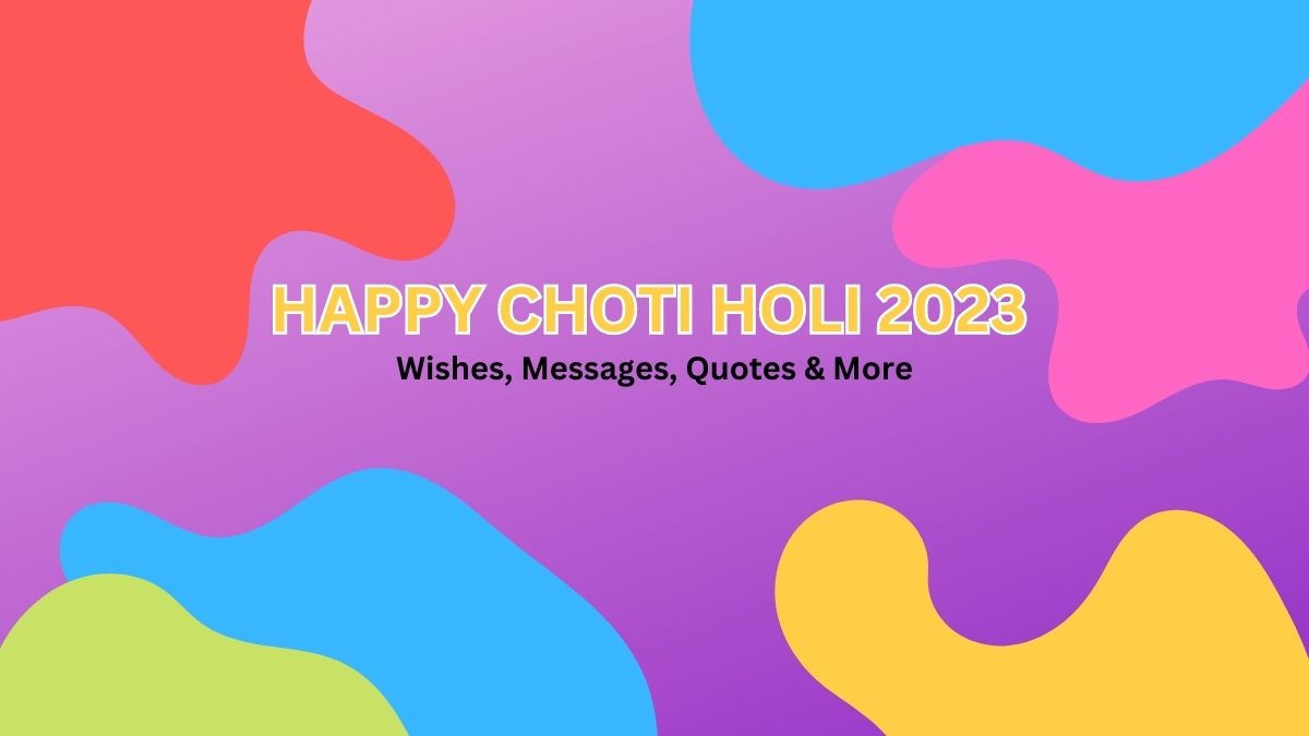 Holika Dahan 2023: Happy Choti Holi Images, Wishes, Messages ...