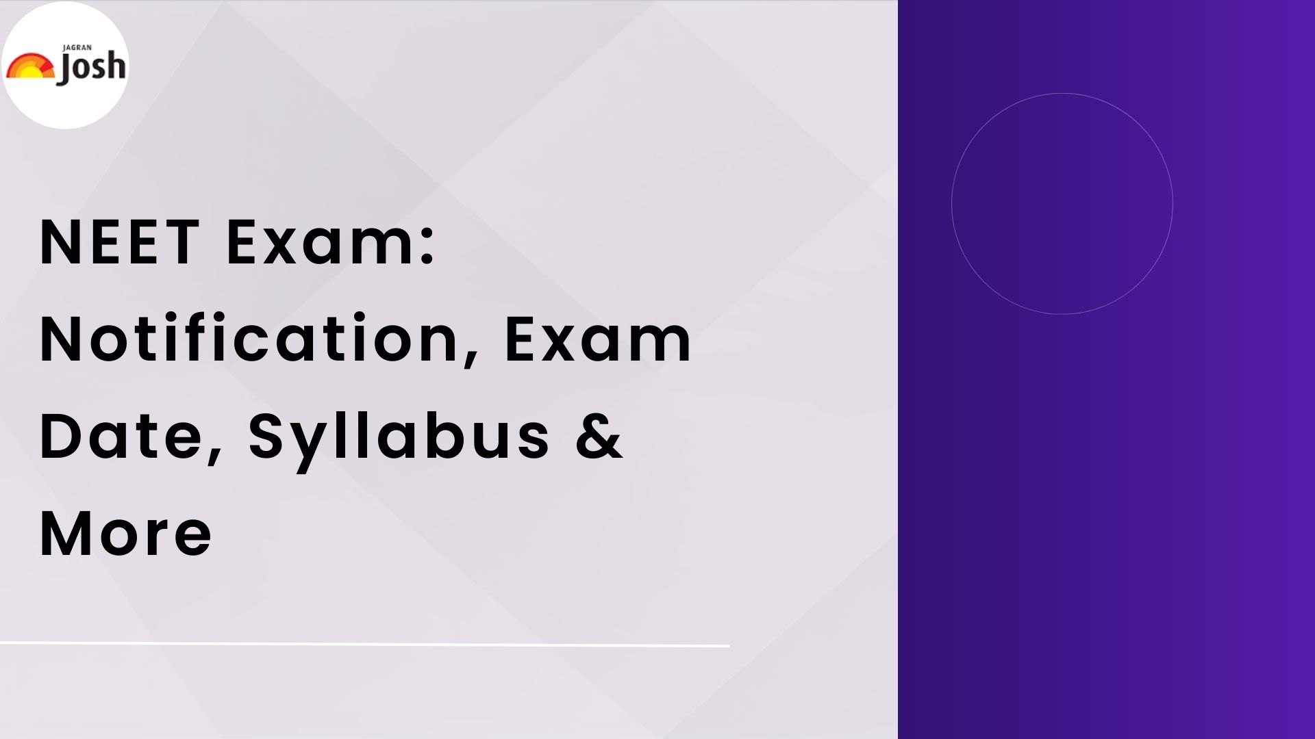 NEET 2024 Exam Date May 5 Admit Card Soon Syllabus