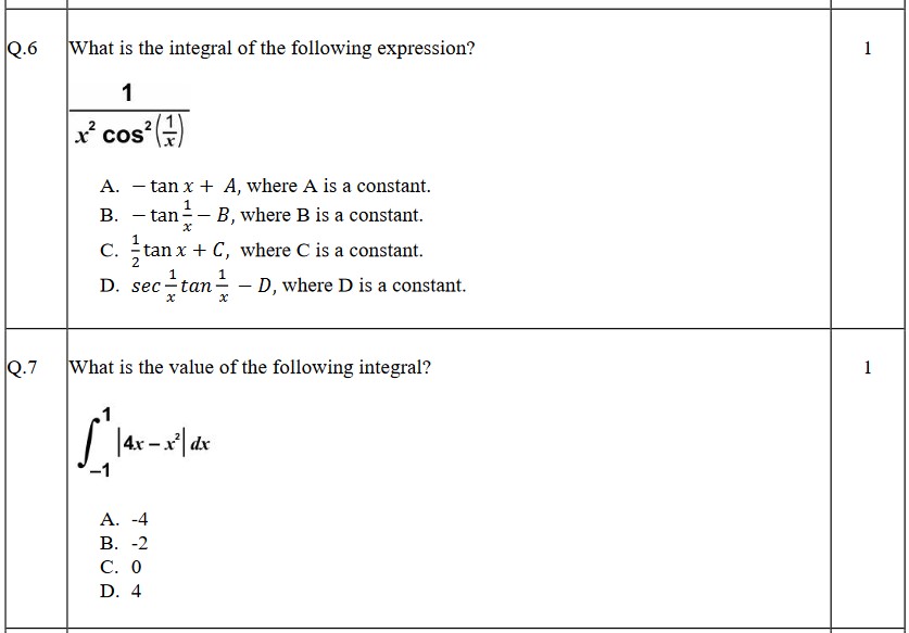 Download CBSE Class 12 Maths Practice Paper 2023 PDF Here