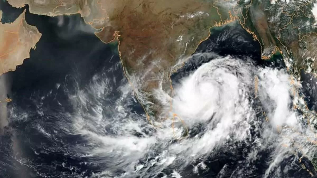 Cyclone Mocha Transforms into Deep Depression