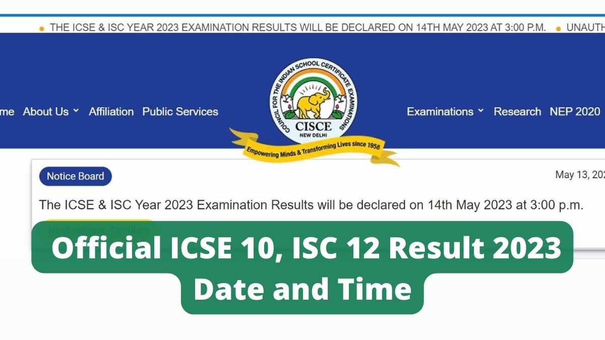 Career Lha Official ICSE 10, ISC 12 Result 2023 Date and Time