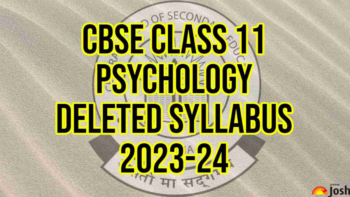 Class 11th Psychology Syllabus