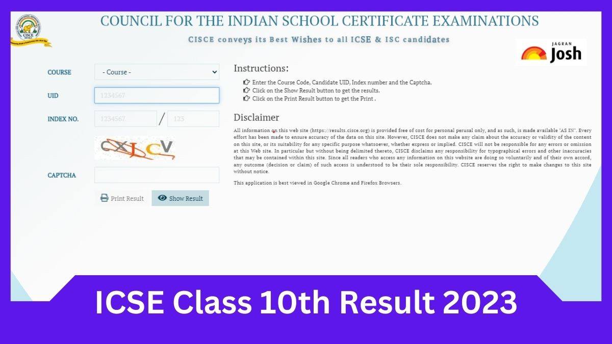ICSE Class 10th Result 2023: आईसीएसई बोर्ड 10वीं का रिजल्ट cisce.org जारी, रूशील कुमार ने किया टॉप