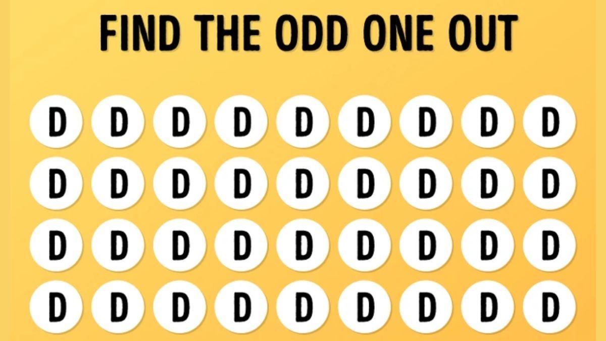 Brain Teaser To Test Your IQ Can You Spot The Hidden O Among Ds In