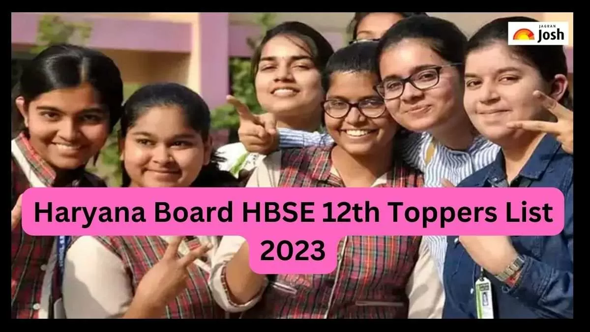 Haryana Board HBSE 12th Toppers List 2023 