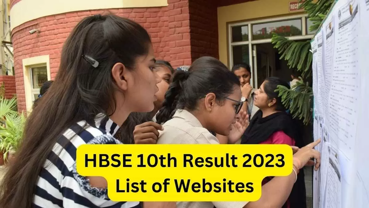 Bseh.org.in HBSE 10th Result 2023 Link: Get Here Official Websites To ...