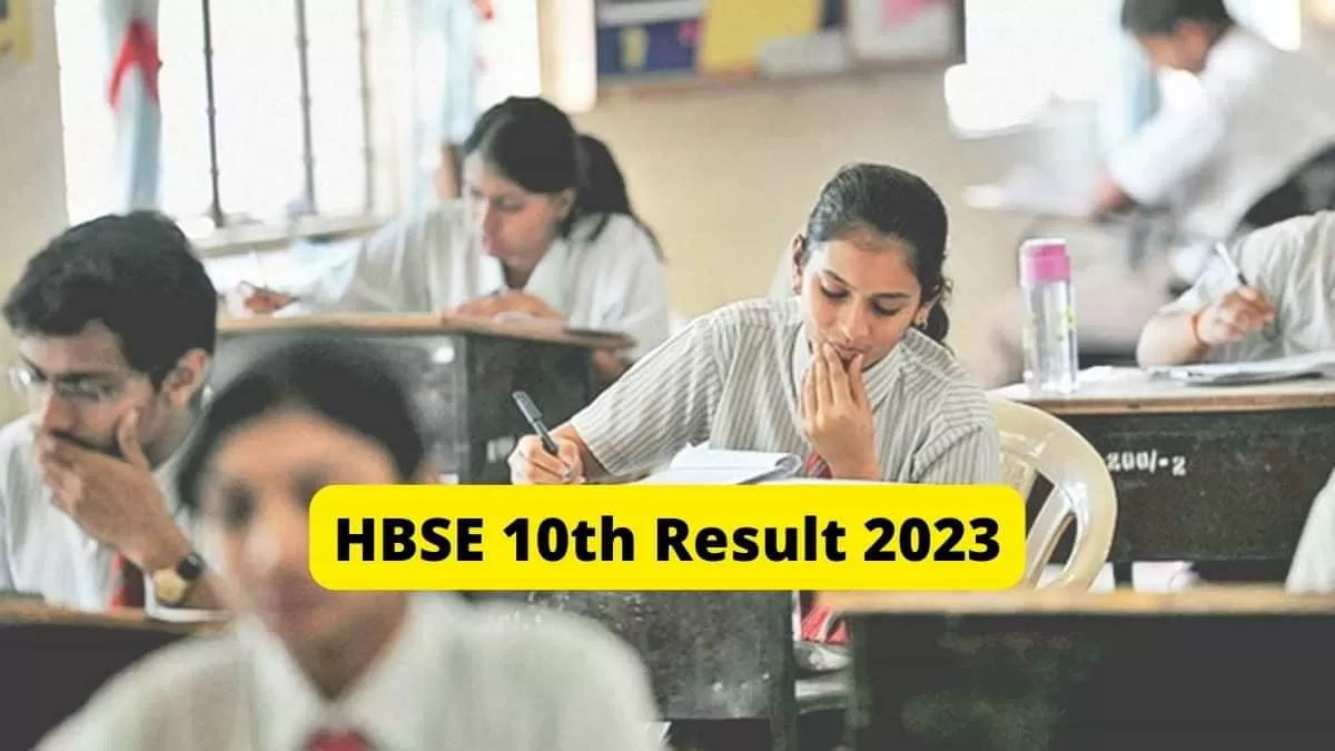 HBSE Class 10th Result 2023 Declared: Official Link To Check Haryana ...