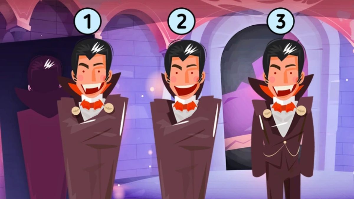 Puzzle to Test Your IQ: Can you identify Real Vampire among Humans in the room within 9 secs?
