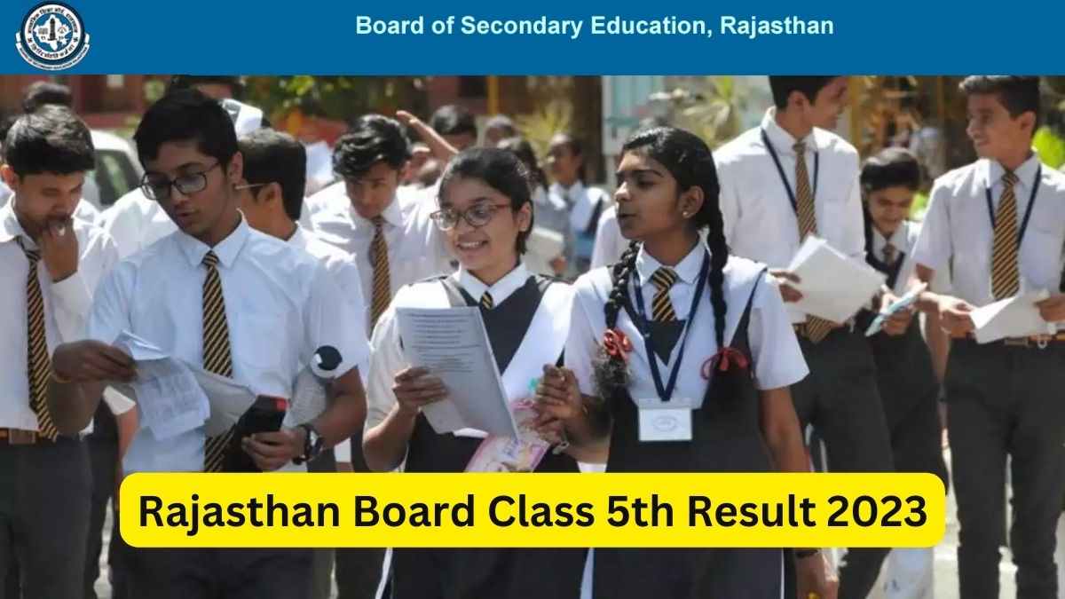 Rajasthan Board Class 5 Result 2023