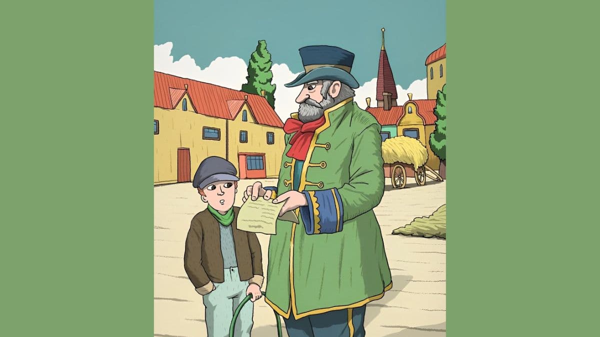 Seek and Find: Sherlock Holmes would be proud if you find a bell in the village in 4 seconds!