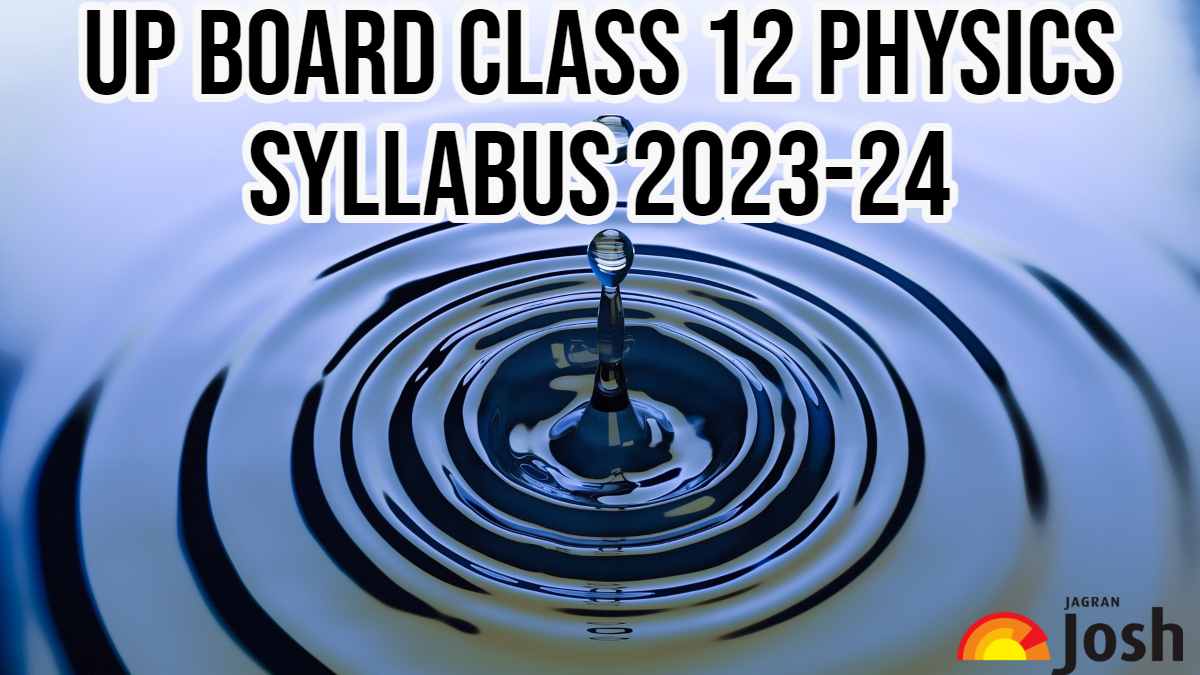 Download UP Board Class 12th Physics Syllabus 2023-24 PDF