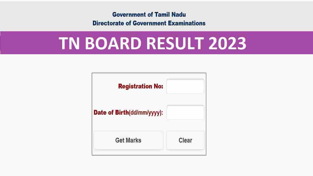 TN 11th Result 2023 OUT at tnresults.nic.in: Check Direct Link to Download Tamil Nadu +1 HSE Marks and Grading System