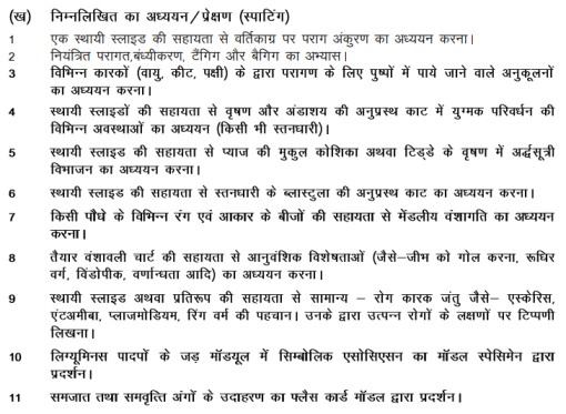 UP Board Class 12 Biology Syllabus 2023-24  
