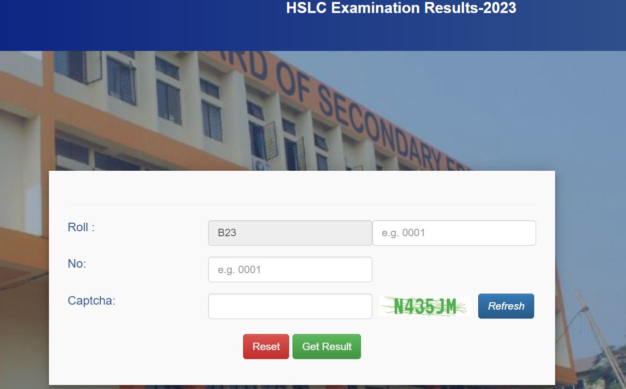 Seba Assam Hslc Result 2023 Out At Download Assam Board 1880