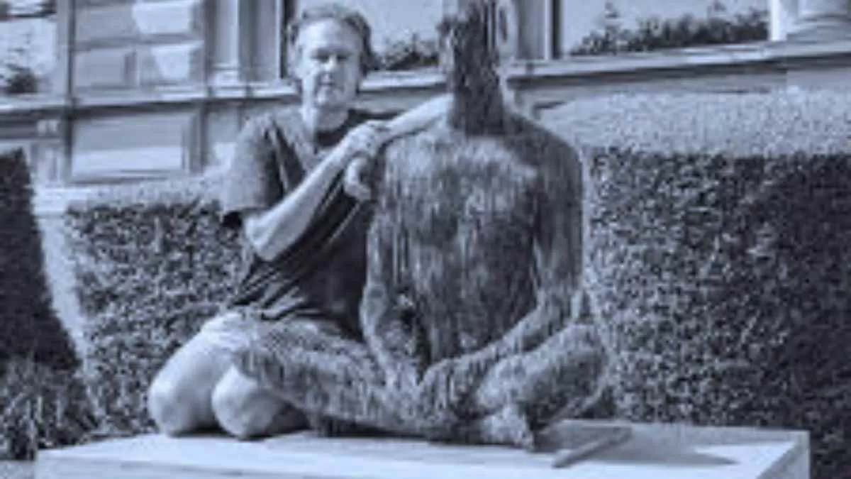 Julian Voss Andreae's new sculpture!