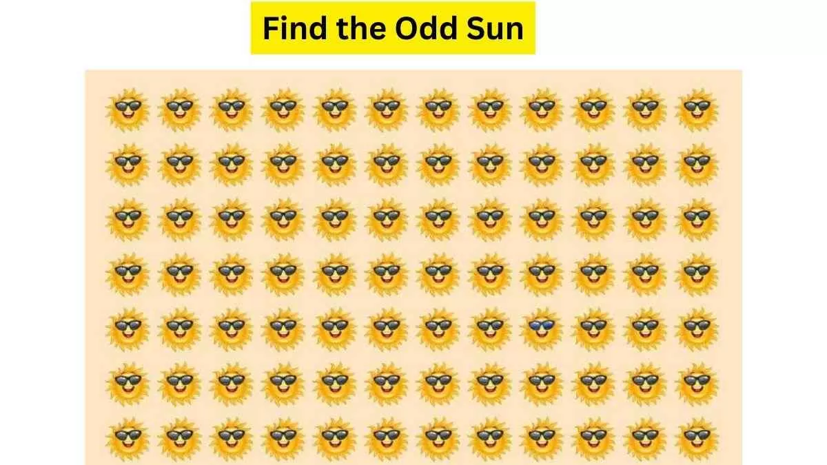 Odd One Out Puzzle: You and Your Friends Need An Eye Of A Hawk To ...