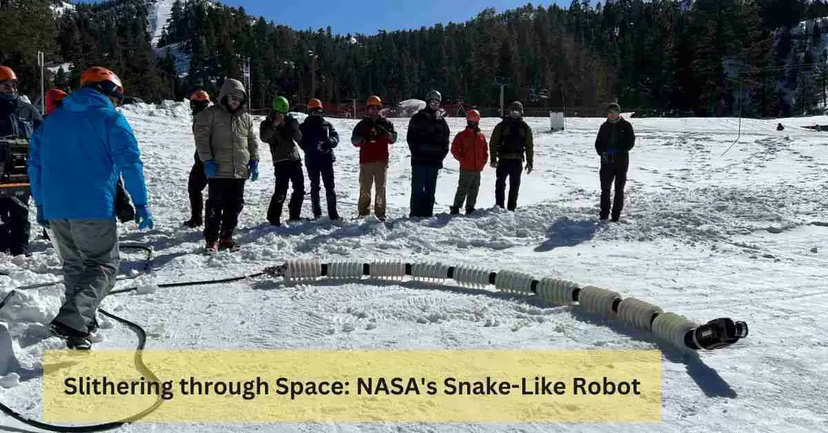 NASA's snake-like robot