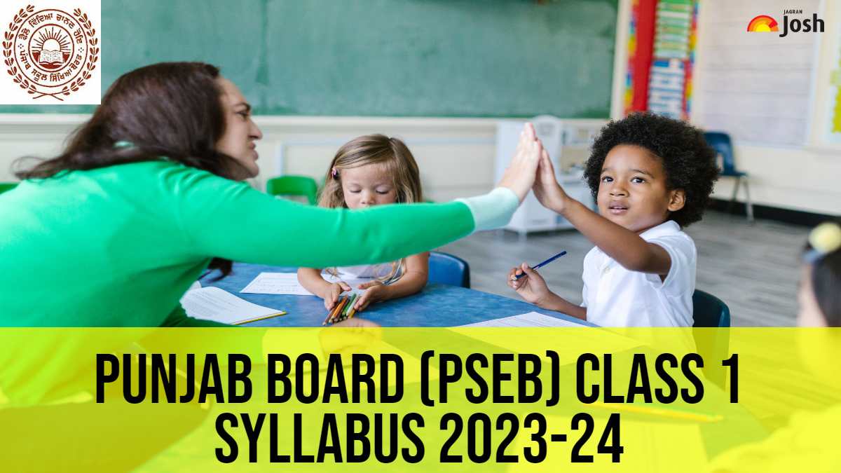 Punjab Board Class 1 Syllabus 2023-24 All Subjects, Download PDFs