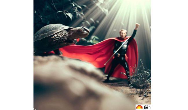 Turtle as a Superhero