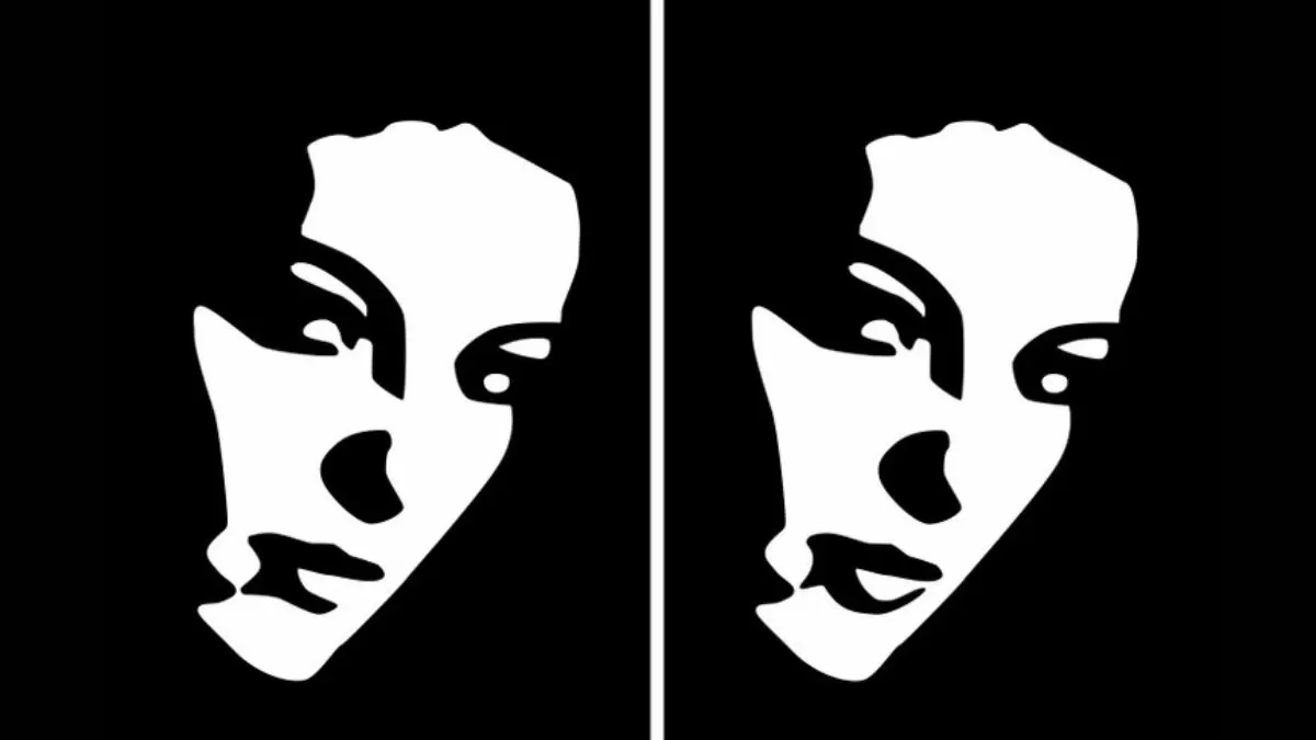 Spot the difference between woman pictures in 4 seconds