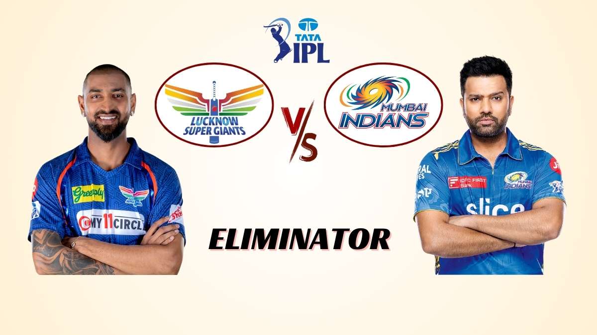 LSG vs MI, IPL 2023 Eliminator Check Head to Head, Scorecard, Toss, Playing 11, Squad, Records and Stats LIVE