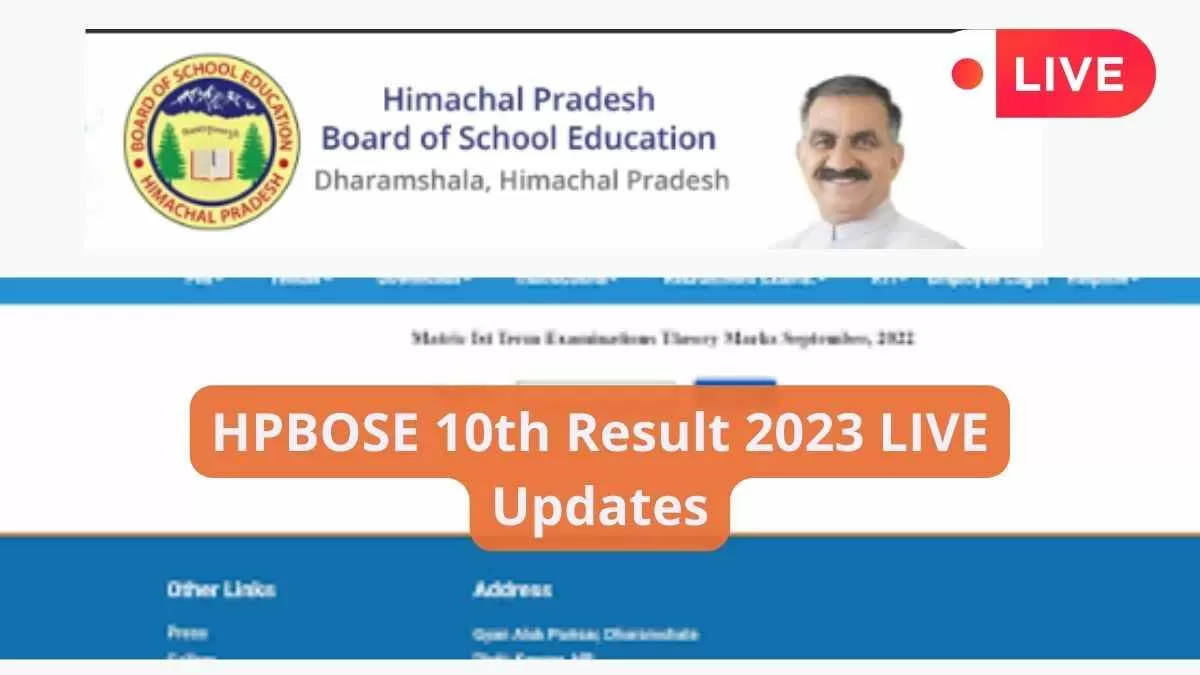 HPBOSE 10th Result 2023 OUT LIVE Updates: 89.7 Percent Students Pass ...