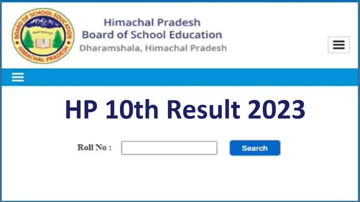 HP Board 10th Results 2023 OUT at 89.7 Pass Percentage