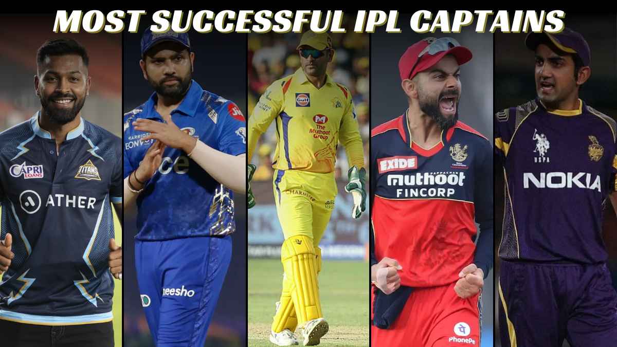 Most Successful Captains in IPL (2008-2024): MS Dhoni, Rohit Sharma ...