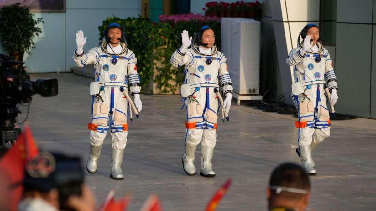 China has successfully launched the Shenzhou-16 manned spaceship, sending three astronauts to its space station combination for a five-month mission