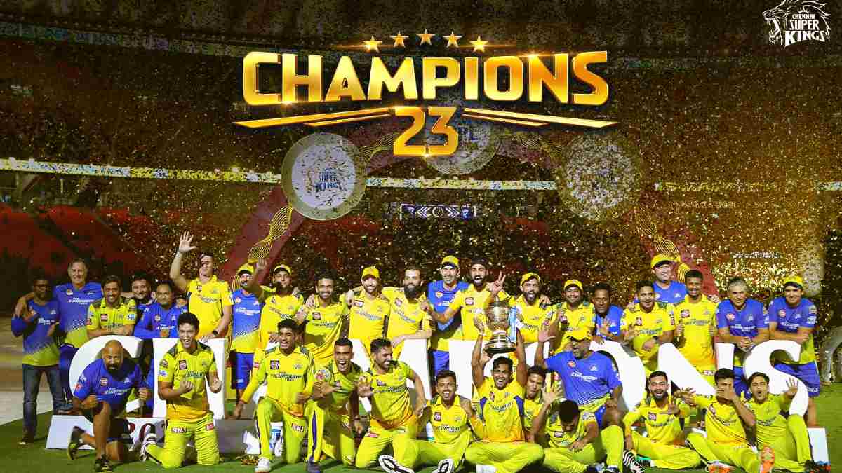 CSK won the IPL 2023 title 