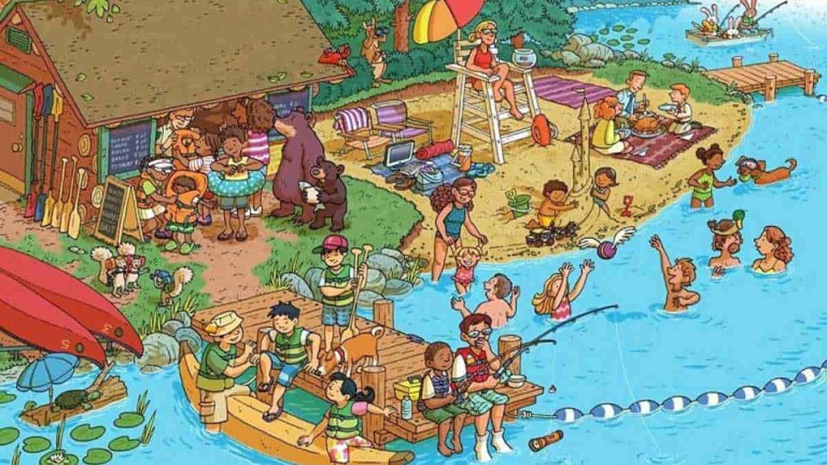 Seek and Find: Only the most intelligent people can spot a toy car in the resort in 8 seconds. Can you?