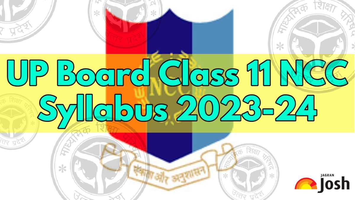 UPMSP: Download UP Board Class 11th NCC Syllabus 2023-24 PDF