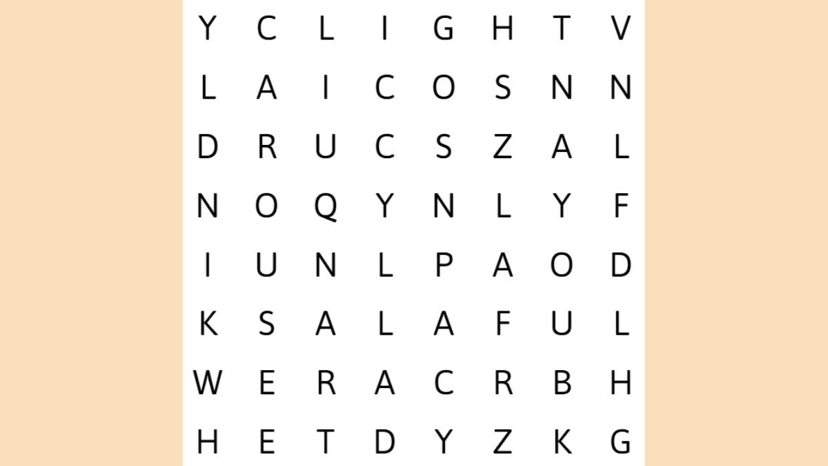 Find the word PLAN in 5 Seconds